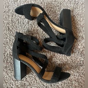 Lauren Conrad Black Heels Size 8